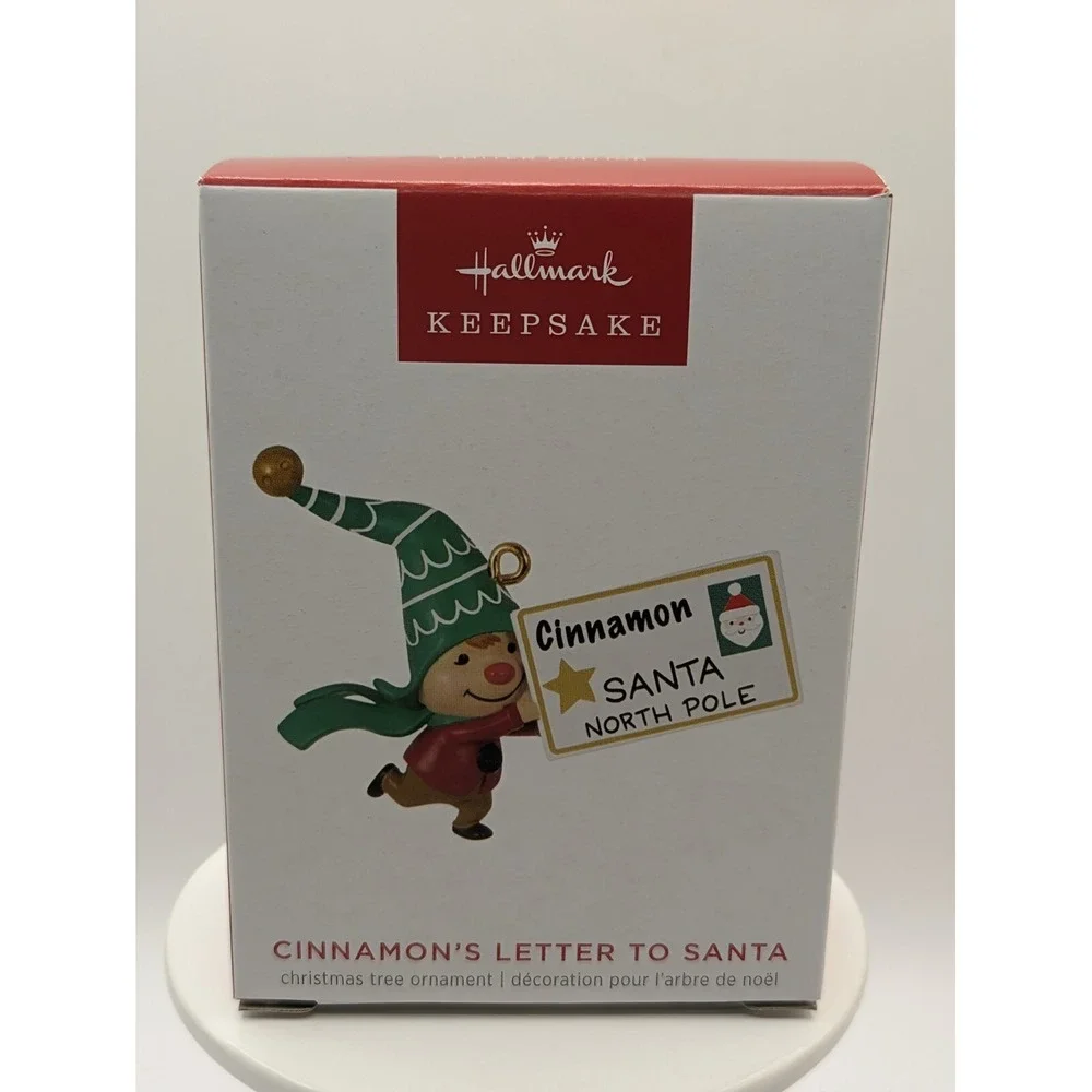2023 Hallmark Keepsake Limited- Cinnamon's Letter‎ to Santa -Gnome~ NEW~